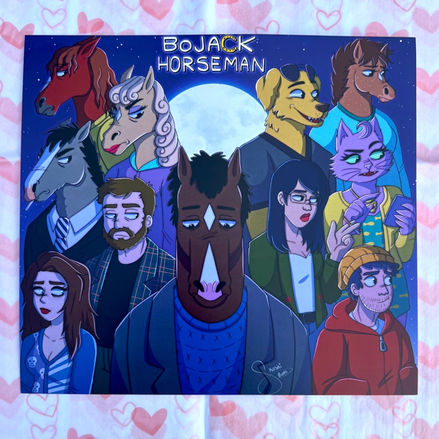 Funny Horse Show Print
