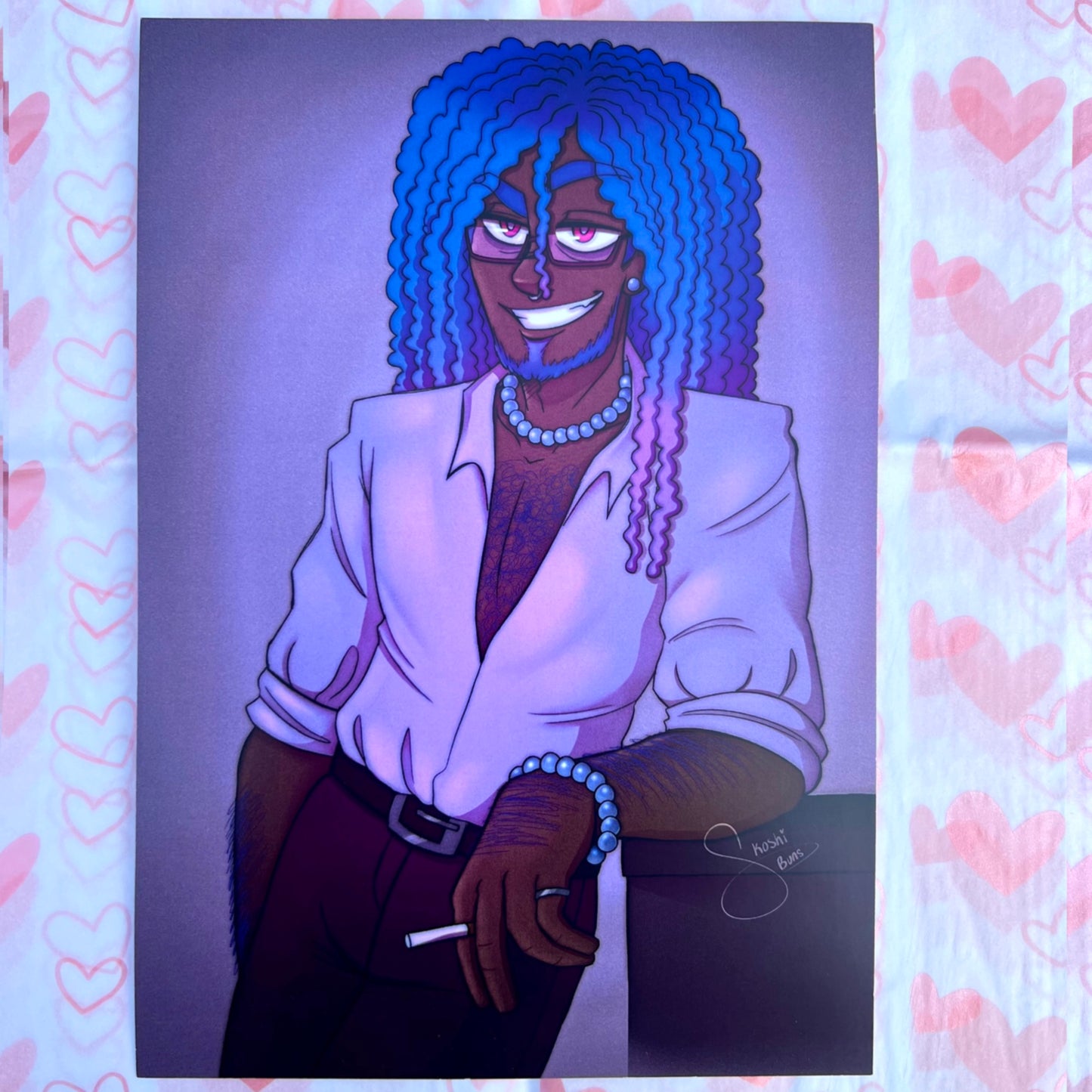 Human Myc Print