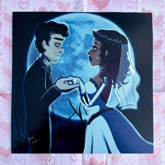 Andigi Corpse Bride AU Print