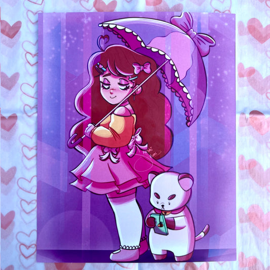 Bee n Puppycat Print