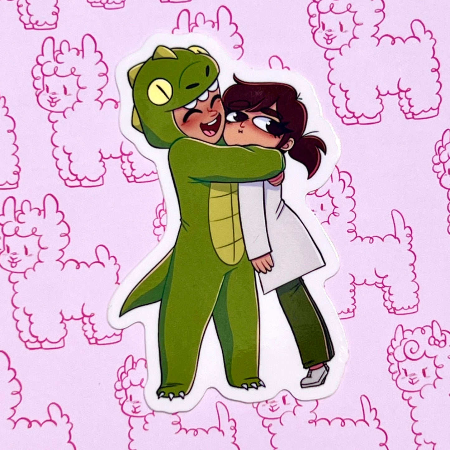 Breagan Hug Sticker